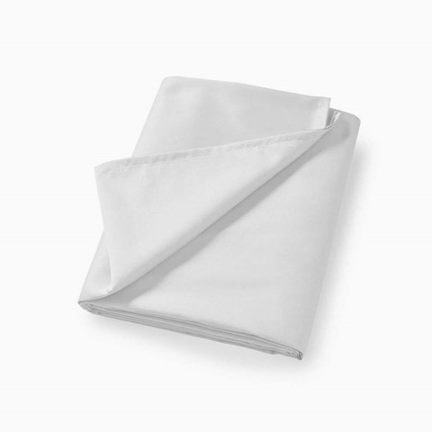 Sateen White 400 Thread Count Flat Sheet