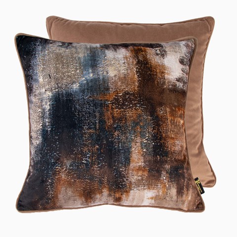 Molten Lava Bronze Cushion