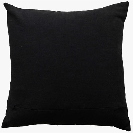 Klee Art Deco Stitch Black Cushion image