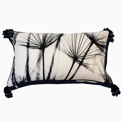 Portefino Printed Dandelions Cushion