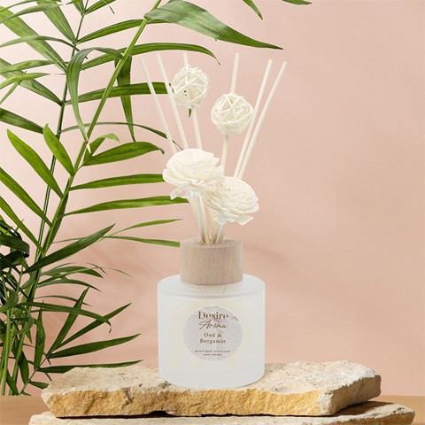 Oud & Bergamot Flower Diffuser