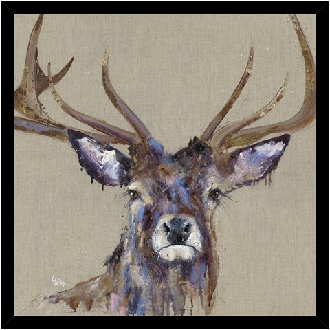 Majesty Deer Framed Print