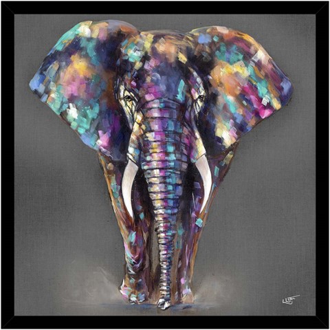 Hugo Elephant Framed Print