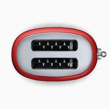 Smeg 2 Slice Red Toaster Image