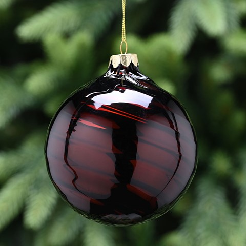 Brown Glass Bauble