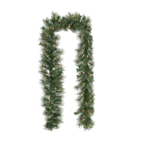 Sandringham Pine Pre Lit Garland