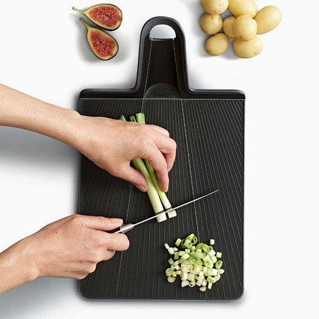 Joseph Joseph Black Folding Chopping Board primary image
