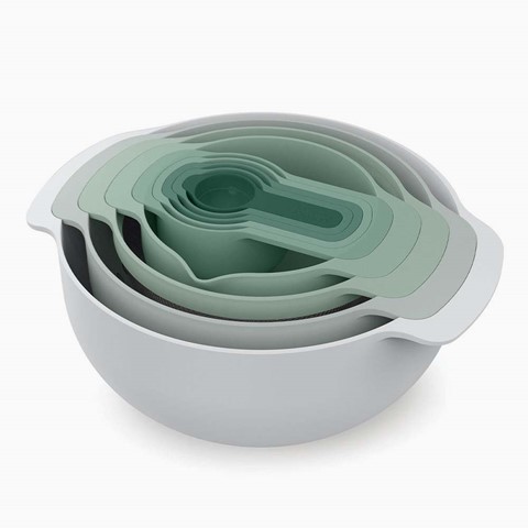 Joseph Joseph Nest 9 Plus Green Preparation Set