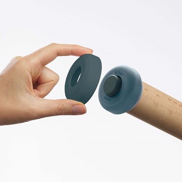 Joseph Joseph Adjustable Blue Rolling Pin Image