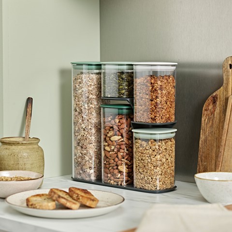 Joseph Joseph Podium Green Set of 5 Storage Containers