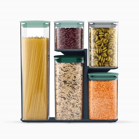 Joseph Joseph Podium Green Set of 5 Storage Containers