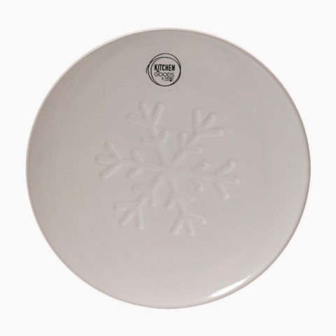 Snowflake Breakfast Plate