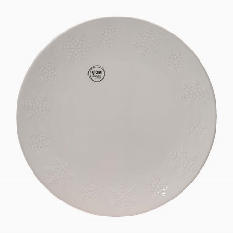 Snowflake Dinner Plate