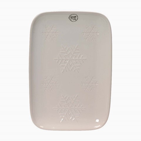 Snowflake Serving Plate