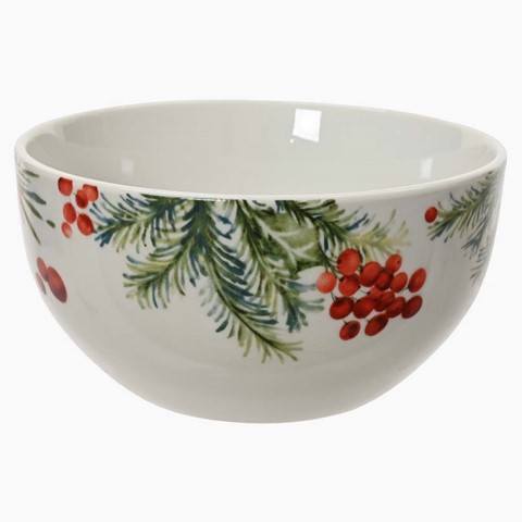 Mistletoe Pattern Bowl