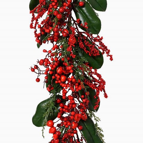 Red Berry Indoor Garland