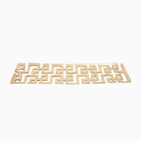 Delphi Gold Finish Dish
