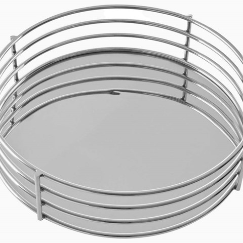 Astro Silver Round Tray