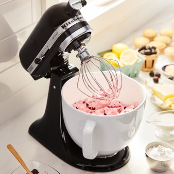 KitchenAid Black Stand Mixer Image