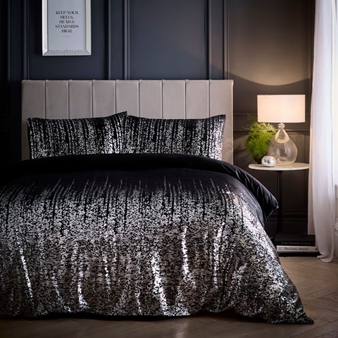Marseilles Black Duvet Set