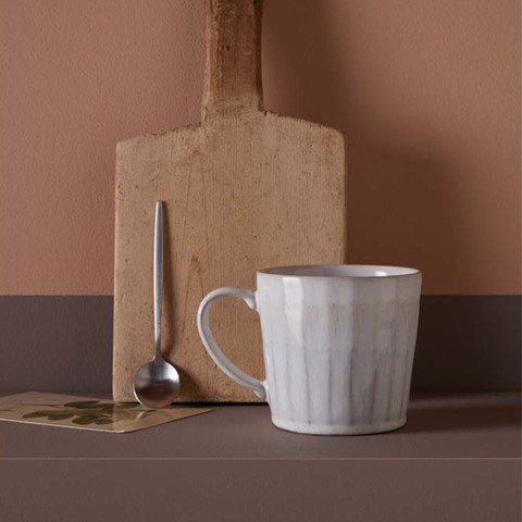 Denby Reactive White Mug