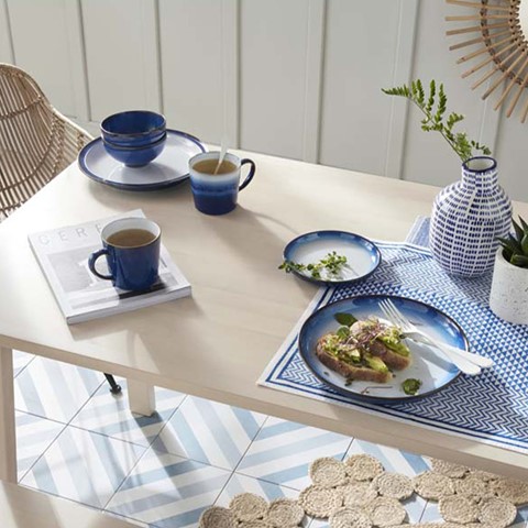 Denby Blue Haze Small Coupe Plate