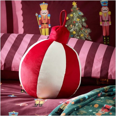 Christmas Bauble Cushion