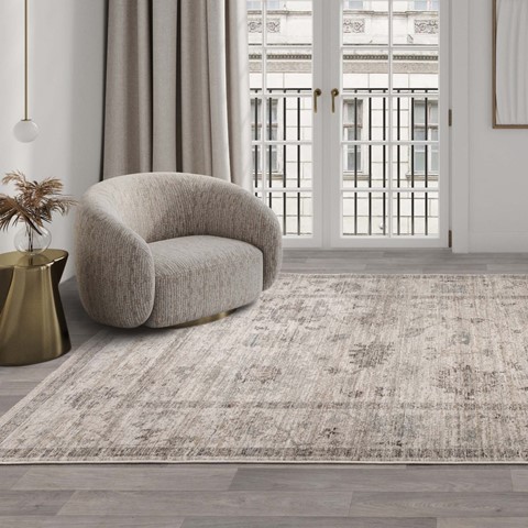 Nadia White Rug
