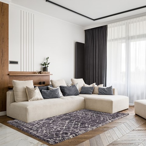 Ayda Grey & Cream Rug