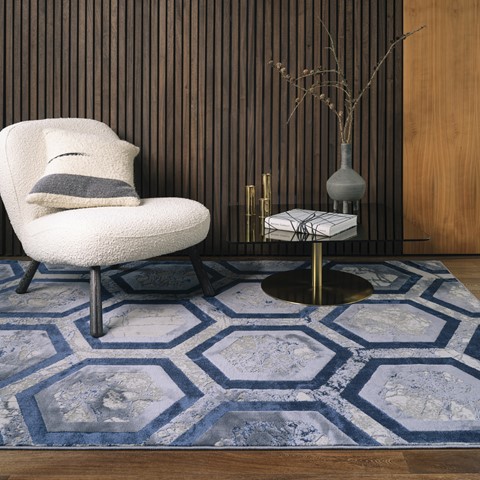 Amelia Hexagon Rug