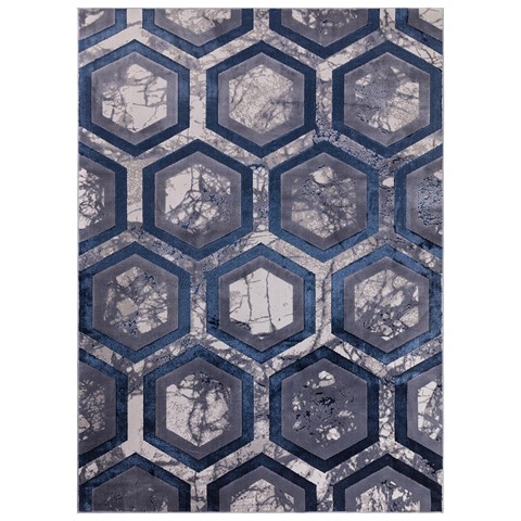 Aurora Hexagon Rug