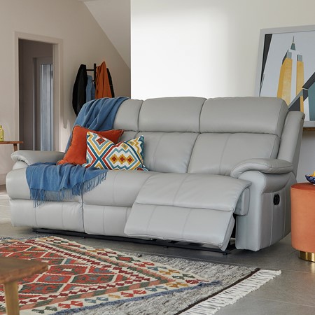Bacchus 3 Seater Power Recliner Sofa with Head Tilt lifestyle image