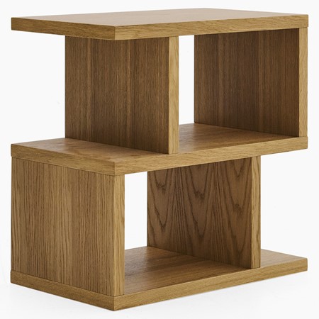 Content By Conran Balance Rectangular Side Table - Lacquered Oak image