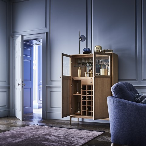 Ercol Ballatta Drinks Cabinet