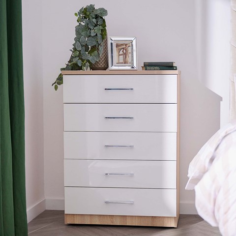 Catania 5 Drawer Chest
