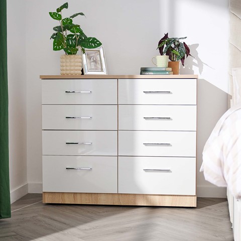 Catania 8 Drawer Chest