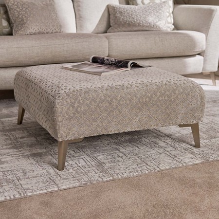 Chilton Designer Footstool lifestyle image