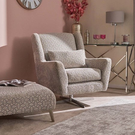 Chilton Swivel Accent Chair lifestyle image