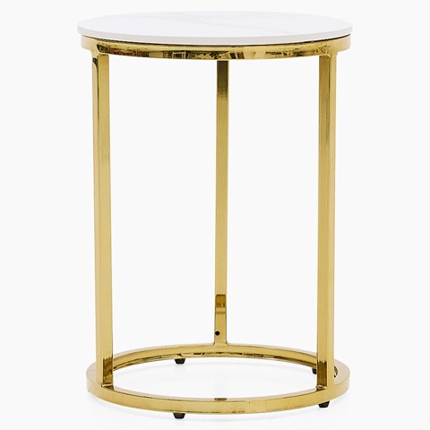 Circo White Side Table