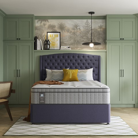 Sealy Crawford Plush Divan Bed Set