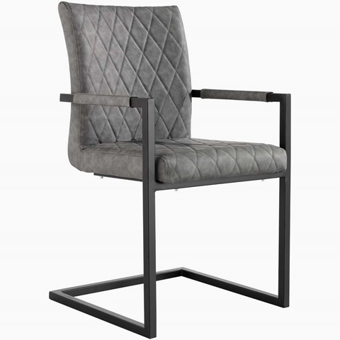 Drake Grey Carver Chair