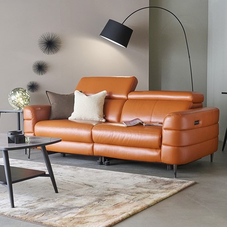 Hoy 3 Seater Power Recliner with Manual Headrests lifestyle image