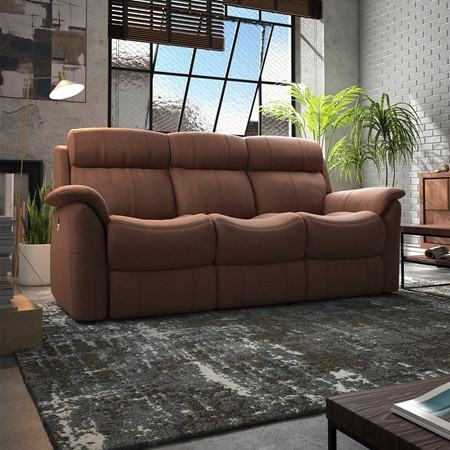 Iona 3 Seater Sofa with 2 Power Recliners lifestyle image