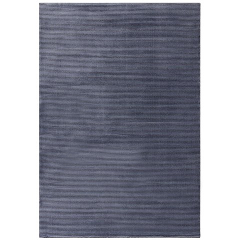Karis Navy Plain Stripe Rug