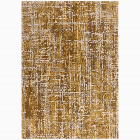 Karis Gold Abstract Rug