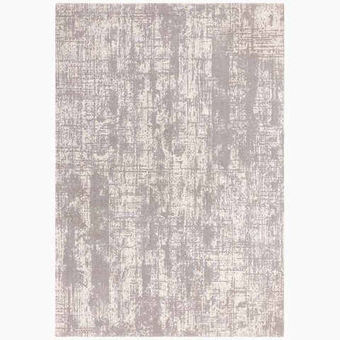Karis Grey Abstract Rug