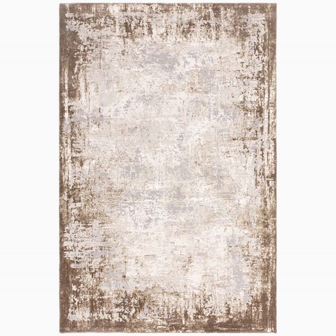 Karis Beige Border Rug
