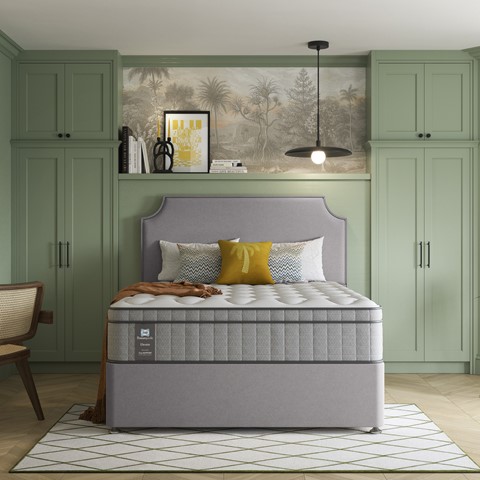 Sealy Lennox Medium Divan Bed Set
