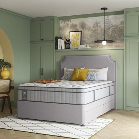 Sealy Lennox Medium Divan Bed Set