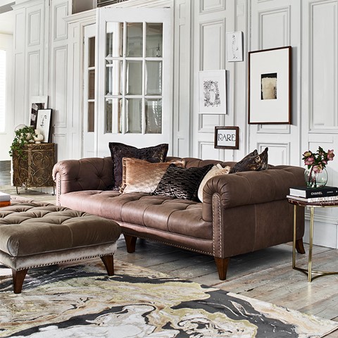 Alexander & James Luisa 2 Seater Shallow Sofa